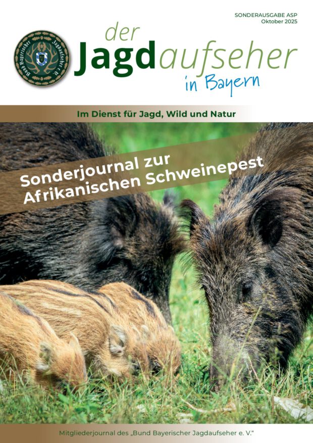 Deckblatt Sonderausgabe – Afrikanische Schweinepest 2025